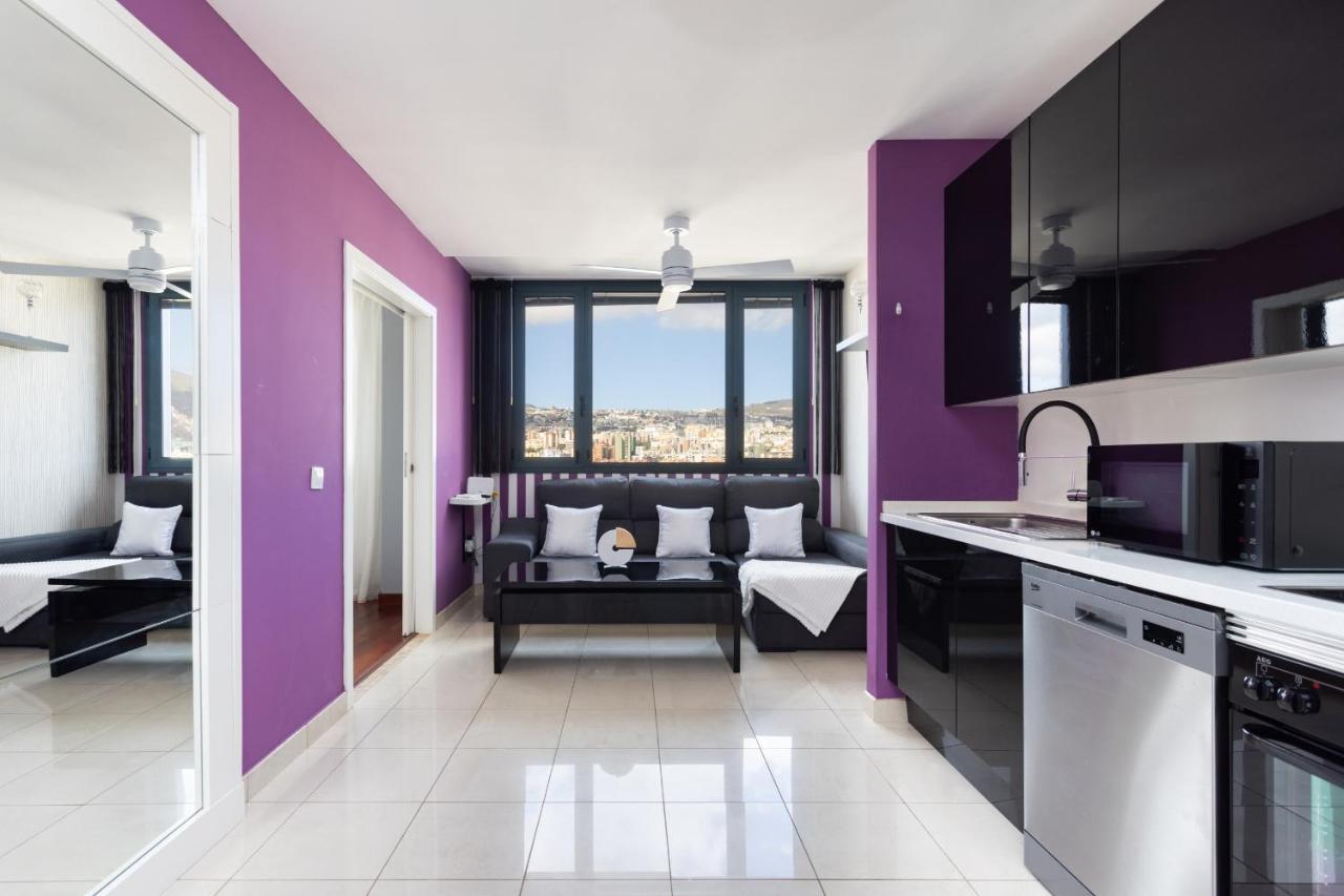 Eden Rentals Panoramic Luxury Views With Ac Aire Acondicionado Santa Cruz de Tenerife Exteriör bild